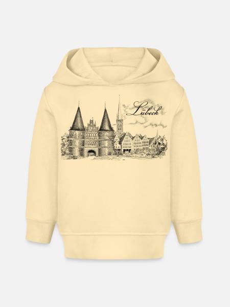 Lübeck - Baby Organic Hoodie Baby Cruiser von Stanley/Stella - Creme