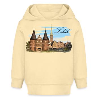 Lübeck - Baby Organic Hoodie Baby Cruiser von Stanley/Stella - Creme - Vorne