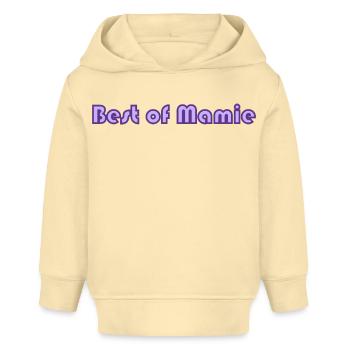 GRANNY. MOM. MOTHER's DAY. HAPPY MOTHER'S BIRTHDAY - Baby Organic Hoodie by Stanley/Stella - cream - Front