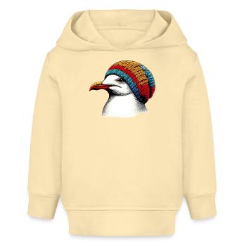 Möwe - Baby Organic Hoodie Baby Cruiser von Stanley/Stella - Creme - Vorne