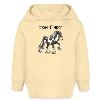 Tracy the Irish Tinker - Baby Organic Hoodie by Stanley/Stella - cream - Front