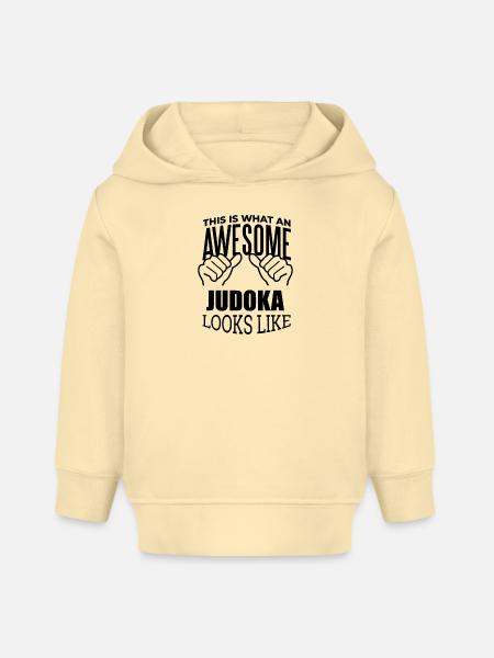 Judo Judo - Baby Organic Hoodie Baby Cruiser von Stanley/Stella - Creme