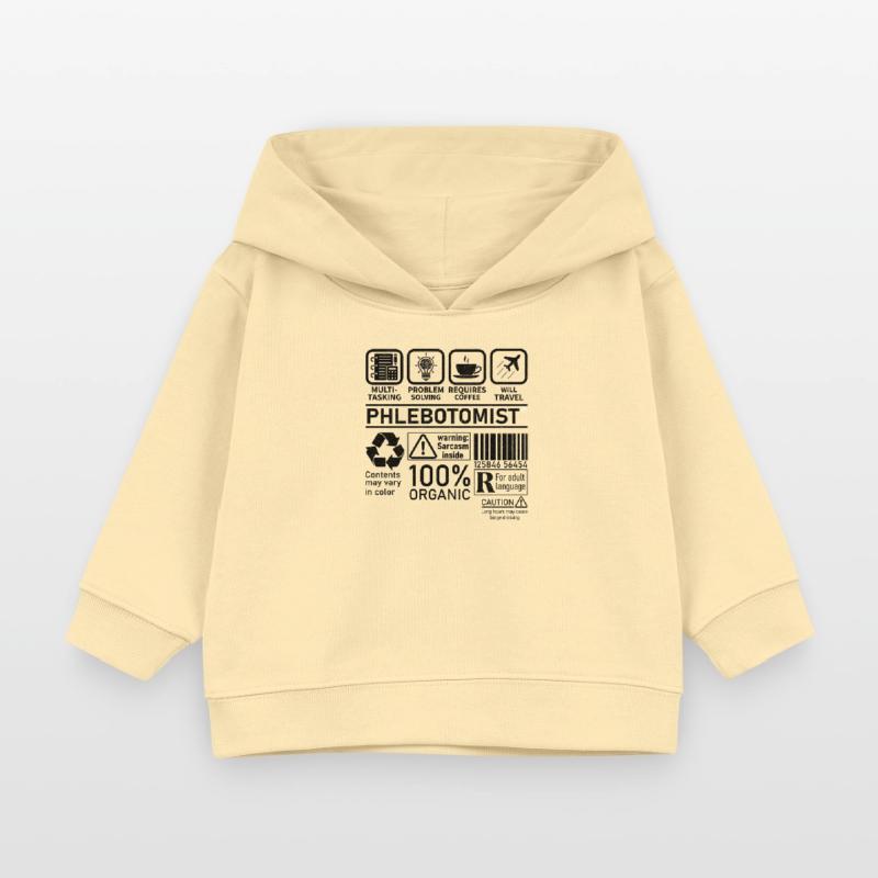 Phlebotomist multi tasking problem solving Baby Organic Hoodie Baby Cruiser von Stanley/Stella