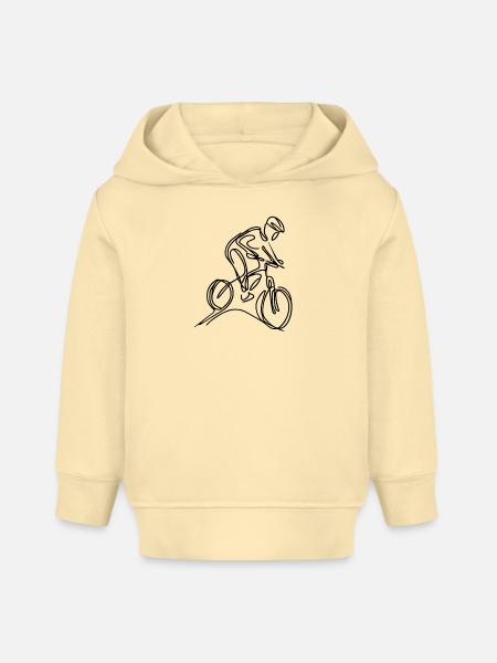 Mountainbiker - Baby Organic Hoodie Baby Cruiser von Stanley/Stella - Creme