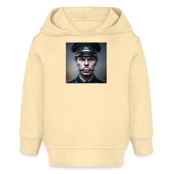 Conspiracy 04 - Shut Up - Baby Organic Hoodie by Stanley/Stella - cream - Front