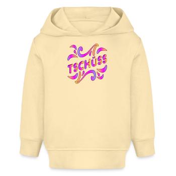 ABSCHIED TSCHÜSS - Baby Organic Hoodie Baby Cruiser von Stanley/Stella - Creme - Vorne