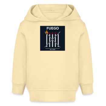 Feuer abgesagt 2025 - Baby Organic Hoodie Baby Cruiser von Stanley/Stella - Creme - Vorne