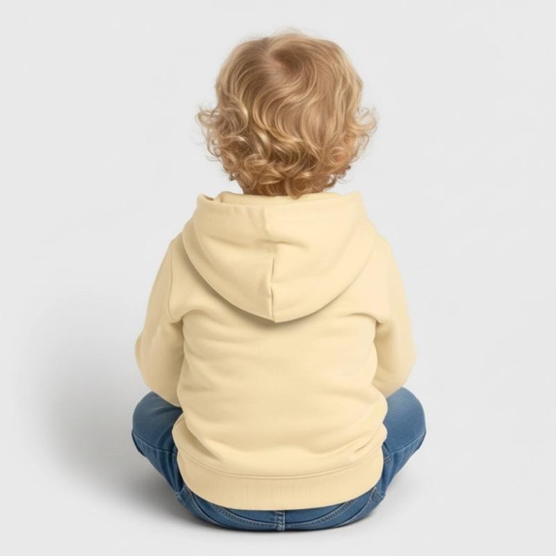 TU N’ES PAS UNE RÉFÉRENCE. Sweat à capuche bébé bio Stanley/Stella