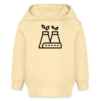 Eco-friendly factory - Baby Organic Hoodie by Stanley/Stella - cream - Front
