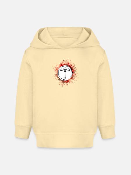 Bratwurst Wurst - Baby Organic Hoodie Baby Cruiser von Stanley/Stella - Creme