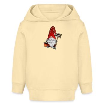 Party Wichtel - Baby Organic Hoodie Baby Cruiser von Stanley/Stella - Creme - Vorne
