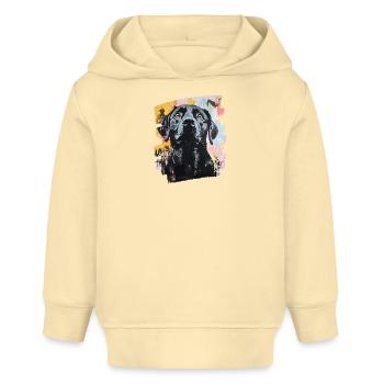 Labrador - Baby Organic Hoodie Baby Cruiser von Stanley/Stella - Creme - Vorne