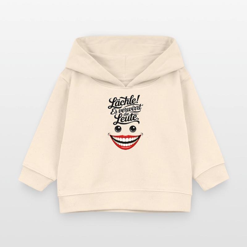 Immer lächeln Baby Organic Hoodie Baby Cruiser von Stanley/Stella