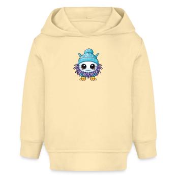 Winter Eskimo Baby Winterlich - Baby Organic Hoodie Baby Cruiser von Stanley/Stella - Creme - Vorne