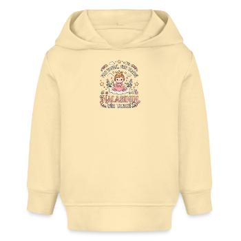 Halasinin Bir Tanesi Baby Prinzessin Design - Baby Organic Hoodie Baby Cruiser von Stanley/Stella - Creme - Vorne