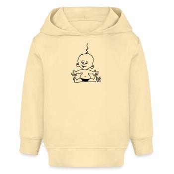bébé - Sweat à capuche bébé bio Stanley/Stella - crème - Devant