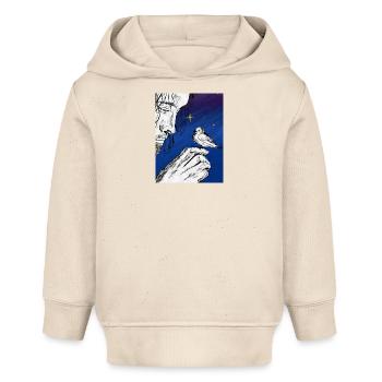 Nummer eins unter dem Mond - Baby Organic Hoodie Baby Cruiser von Stanley/Stella - Natur - Vorne