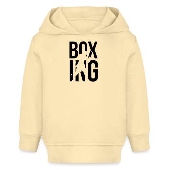 boxing boxen - Baby Organic Hoodie Baby Cruiser von Stanley/Stella - Creme - Vorne