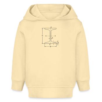 IPN - Baby Organic Hoodie Baby Cruiser von Stanley/Stella - Creme - Vorne