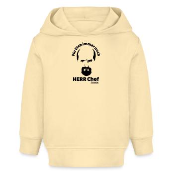  - Sweat à capuche bébé bio Stanley/Stella - crème - Devant