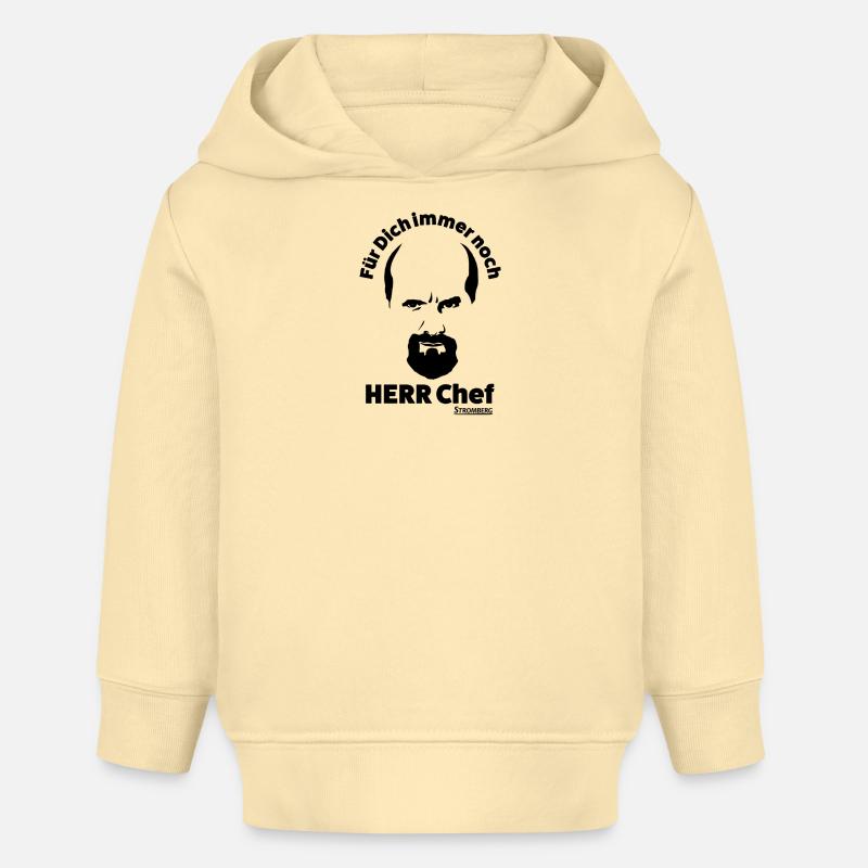  - Sweat à capuche bébé bio Stanley/Stella - crème