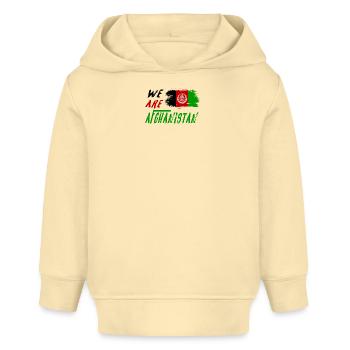 Wir sind Afghanistan - Baby Organic Hoodie Baby Cruiser von Stanley/Stella - Creme - Vorne