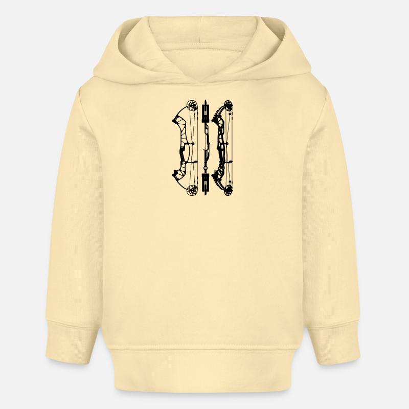 HoytConceptFX_Plans - Sweat à capuche bébé bio Stanley/Stella - crème