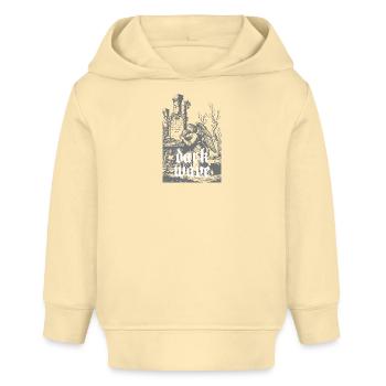 Dark Wave Friedhofs-Rabe - Baby Organic Hoodie Baby Cruiser von Stanley/Stella - Creme - Vorne