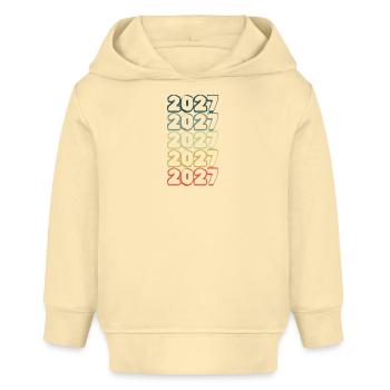 2027 - Baby Organic Hoodie by Stanley/Stella - cream - Front