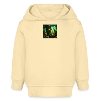Horror jungle - Baby Organic Hoodie Baby Cruiser von Stanley/Stella - Creme - Vorne