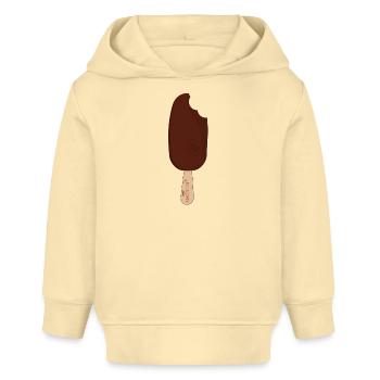 MAGNUM ice cream tshirt - Baby Organic Hoodie by Stanley/Stella - cream - Front