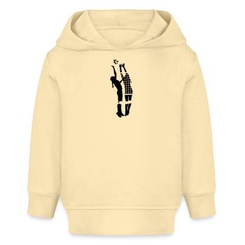 Volleyball - Baby Organic Hoodie Baby Cruiser von Stanley/Stella - Creme - Vorne