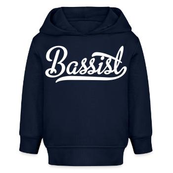 Bassist - Baby Organic Hoodie Baby Cruiser von Stanley/Stella - Navy - Vorne