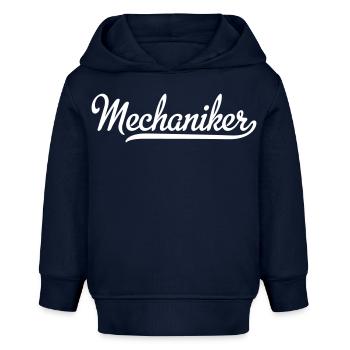 Mechaniker - Baby Organic Hoodie Baby Cruiser von Stanley/Stella - Navy - Vorne
