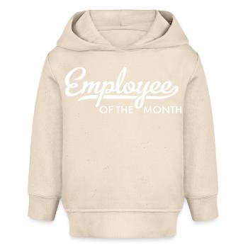 Mitarbeiter des Monats - Baby Organic Hoodie Baby Cruiser von Stanley/Stella - Natur - Vorne