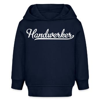 Handwerker - Baby Organic Hoodie Baby Cruiser von Stanley/Stella - Navy - Vorne