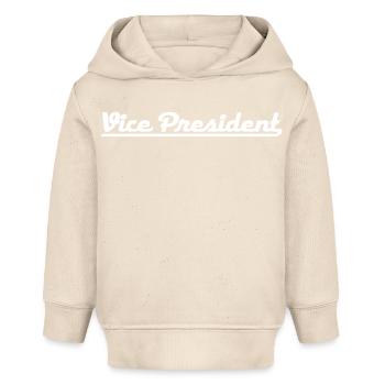 Vice President - Baby Organic Hoodie by Stanley/Stella - soft Ecru - Front