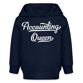 Buchhaltung - Baby Organic Hoodie Baby Cruiser von Stanley/Stella - Navy - Vorne