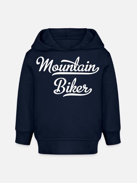 Mountain Biker - Baby Organic Hoodie Baby Cruiser von Stanley/Stella - Navy