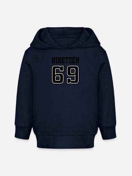1969 - Baby Organic Hoodie Baby Cruiser von Stanley/Stella - Navy
