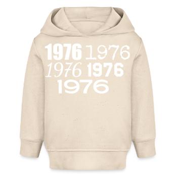 1976 - Baby Organic Hoodie Baby Cruiser von Stanley/Stella - Natur - Vorne