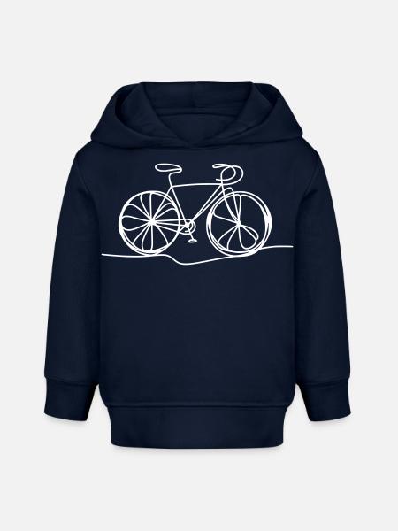 Fahrrad - Baby Organic Hoodie Baby Cruiser von Stanley/Stella - Navy