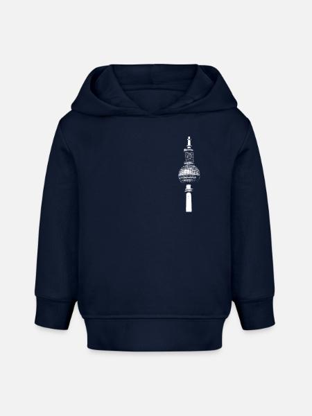 Fernsehturm Berlin Alex - Baby Organic Hoodie Baby Cruiser von Stanley/Stella - Navy