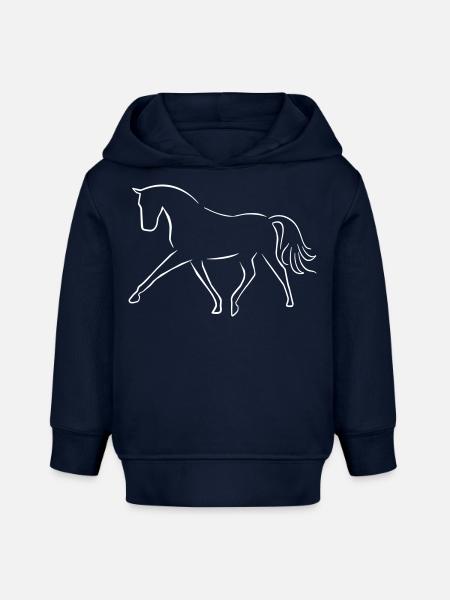 Dressurpferd - Baby Organic Hoodie Baby Cruiser von Stanley/Stella - Navy