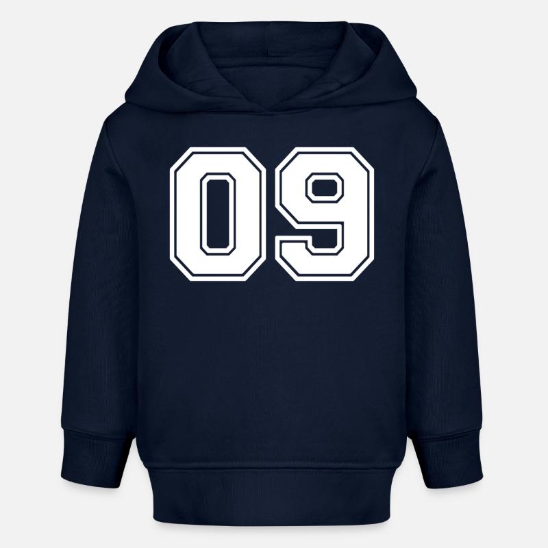 09 - Sweat à capuche bébé bio Stanley/Stella - bleu marine