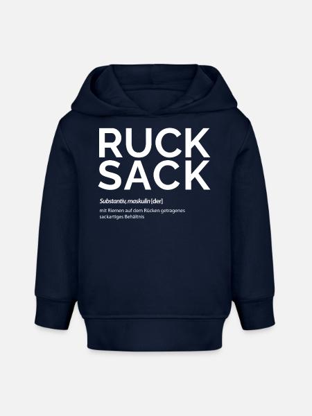 Rucksack Definition - Baby Organic Hoodie Baby Cruiser von Stanley/Stella - Navy