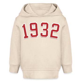 Sport Jahrgang 1932 - Baby Organic Hoodie Baby Cruiser von Stanley/Stella - Natur - Vorne