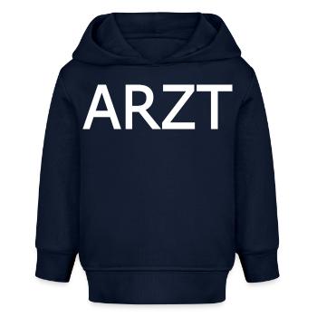 Arzt - Baby Organic Hoodie Baby Cruiser von Stanley/Stella - Navy - Vorne