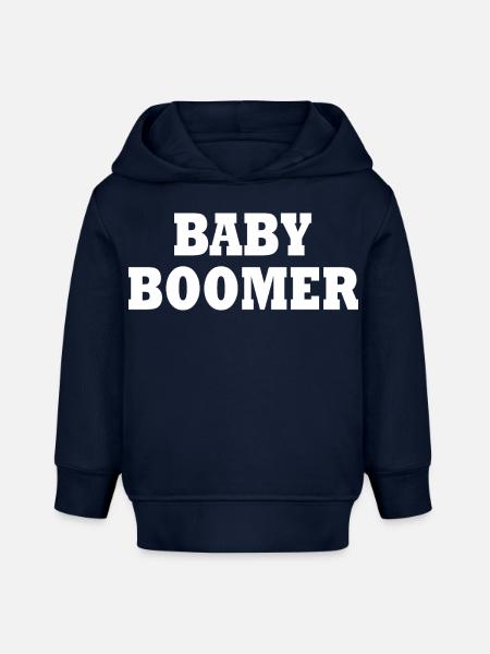 Baby boomer - Baby Organic Hoodie Baby Cruiser von Stanley/Stella - Navy