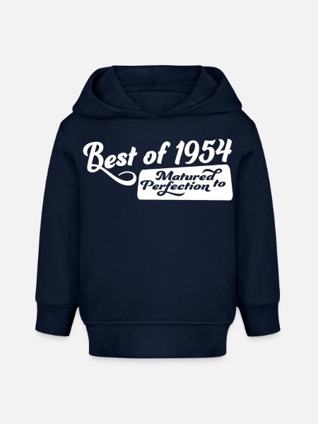 1954 - Baby Organic Hoodie Baby Cruiser von Stanley/Stella - Navy